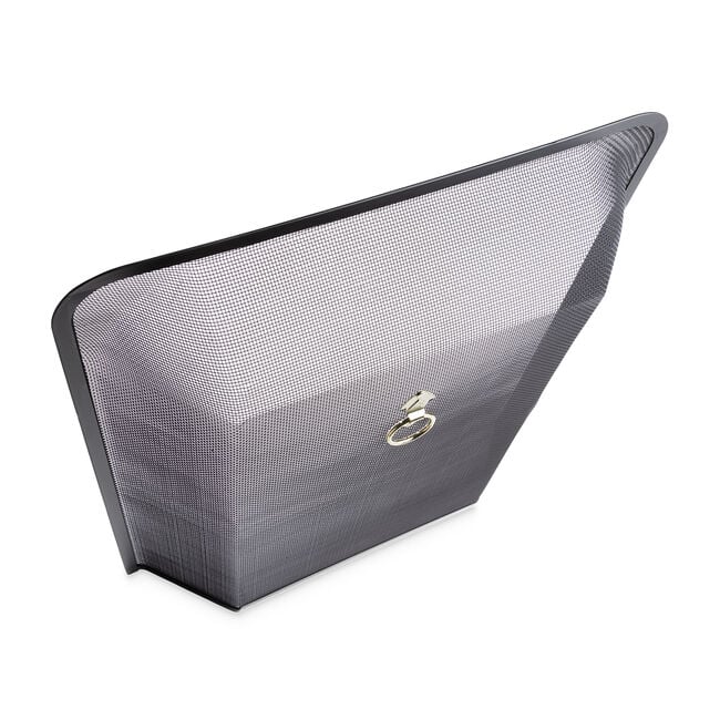 Silverflame 24" Fire Guard with Brass Handle 